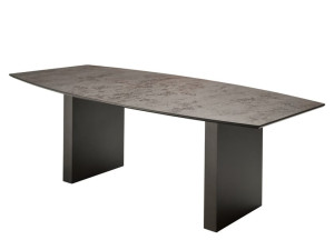 Прямоугольный керамический обеденный стол