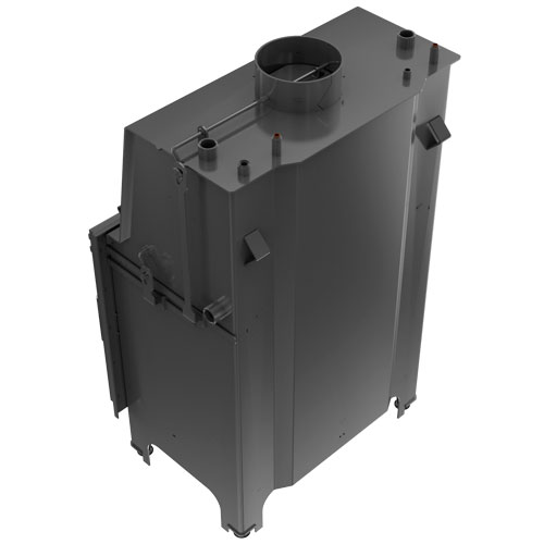 Каминная топка Kratki AQUARIO/Z/10/PW/W 5319 - Вид №1