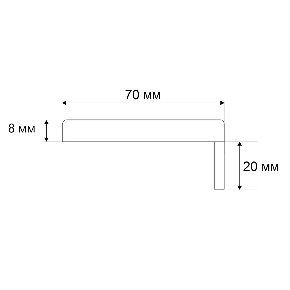 Santreyd Телескопические наличники для дверей белые 2200 мм (комплект 5 шт) 89348975 STLM-0902132 - Вид №2