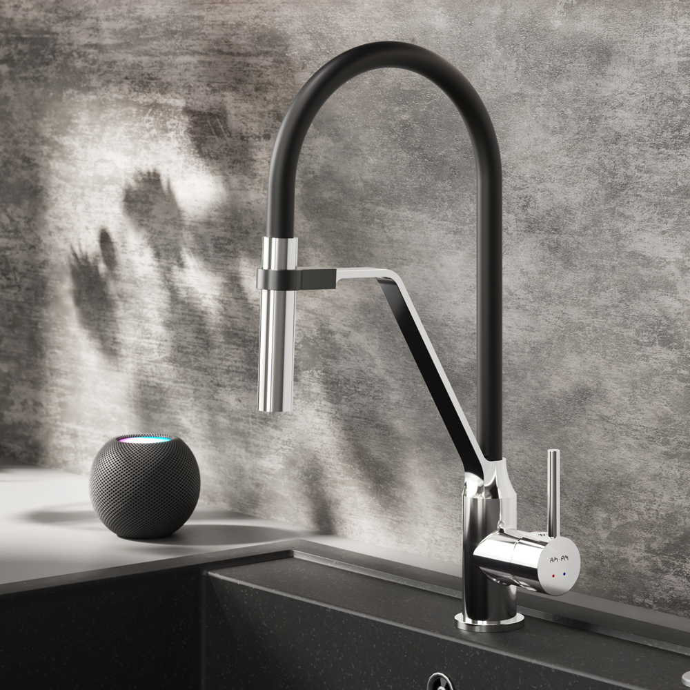 F8013000 S смеситель для кухни с гибким изливом шт. AM.PM Like