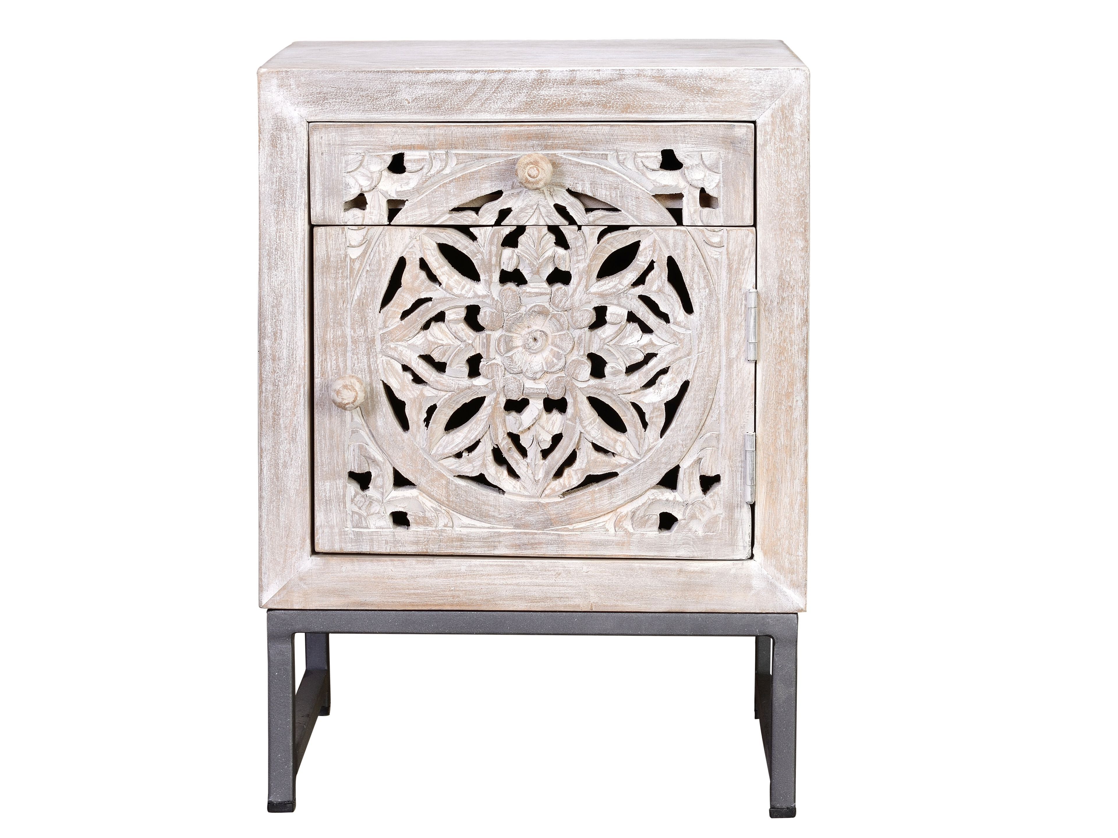 Тумбочка из манго с ящиками Giner y Colomer Миконос ARCH-00124360