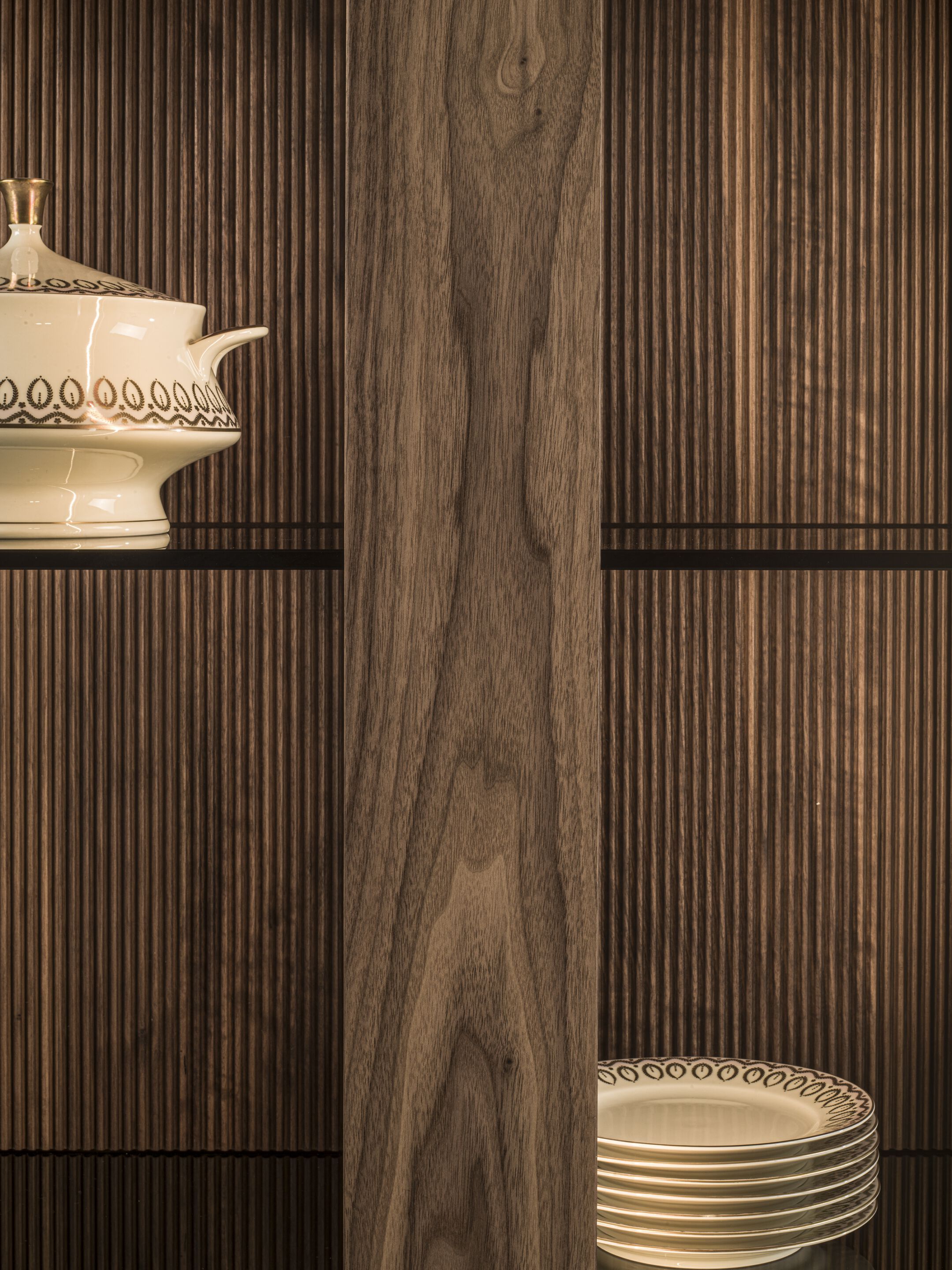 Высокий шкаф из массива дерева с комодом Riva 1920 Revo ARCH-00073583 - Вид №13