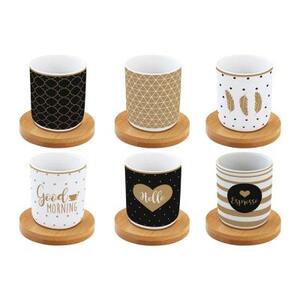 Набор для кофе «Доброе утро», 12 предметов, бамбук, подарочная упаковка