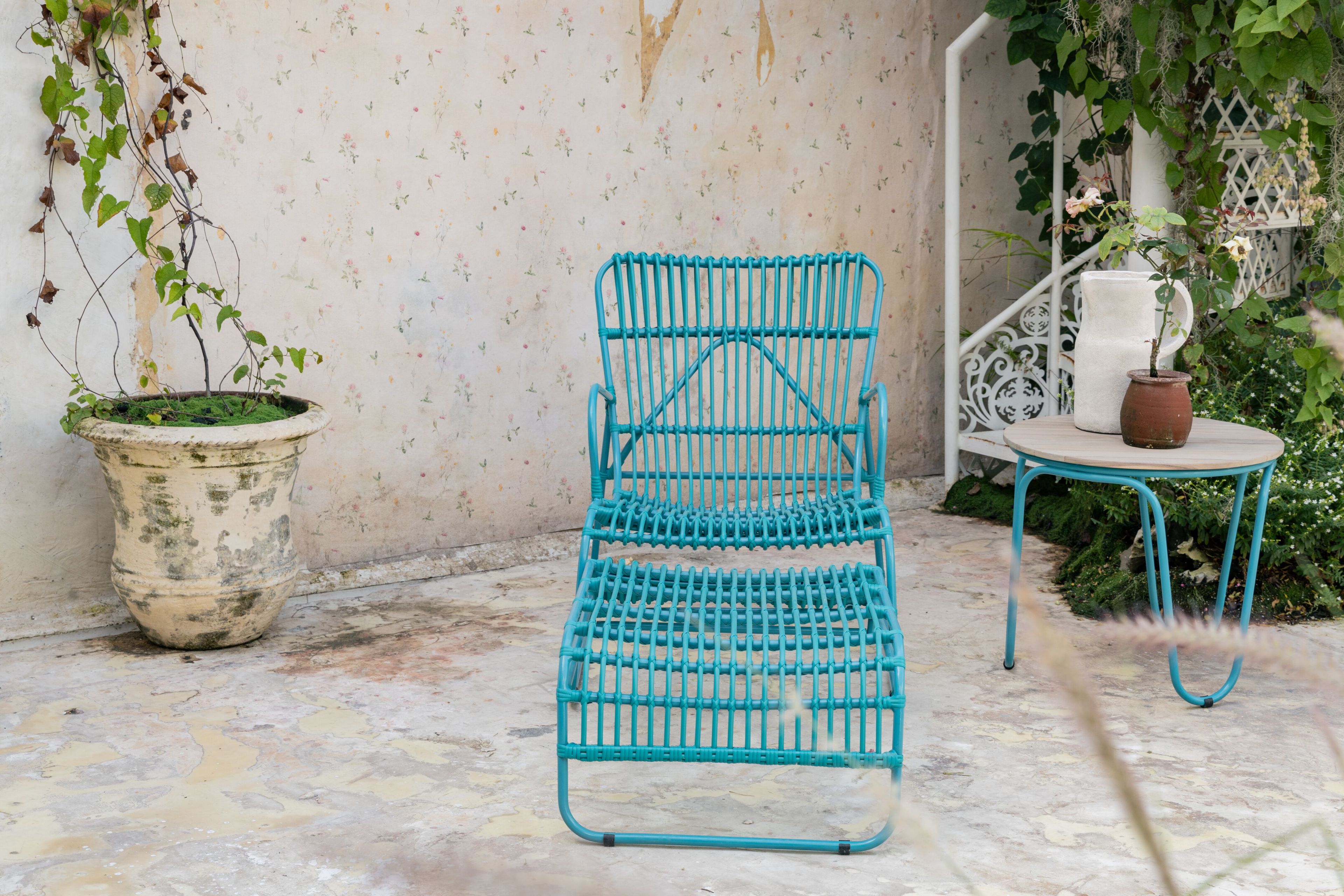 Круглый деревянный журнальный столик для сада cbdesign Lucie ARCH-00118817 - Вид №4