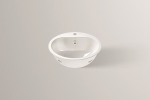 2018000401 Встраиваемая раковина, ew 3.2, белая, противомикробное Alape серия EW