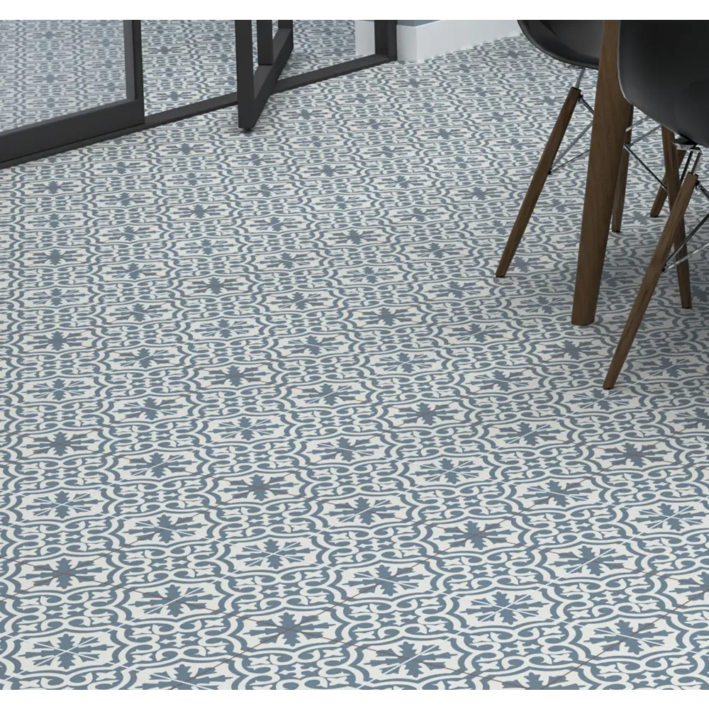 Плитка напольная Berkley Slate Blue 45x45 см 1 м² цвет синий 82595134 STLM-2049906 Santreyd  - Вид №2
