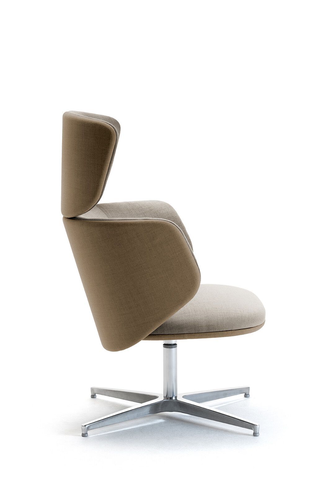 Тканевое вращающееся кресло для контракта Leyform Alisè Lounge ARCH-00068550 - Вид №6