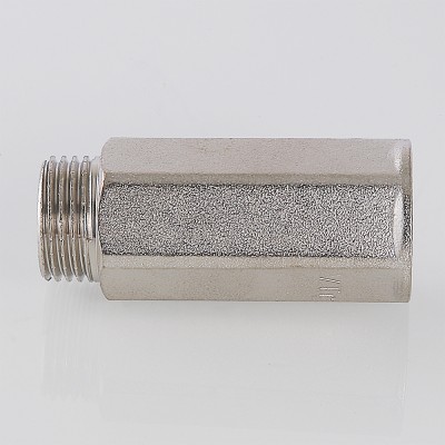 VTr.197.N.0415 Фитинг резьбовой – удлинитель Valtec 1/2" х 15 мм  - Вид №8