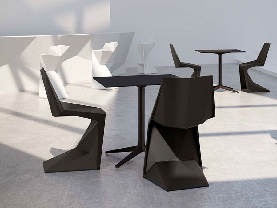 Штабелируемый садовый стул из полипропилена Vondom воксель ARCH-00055589 - Вид №13