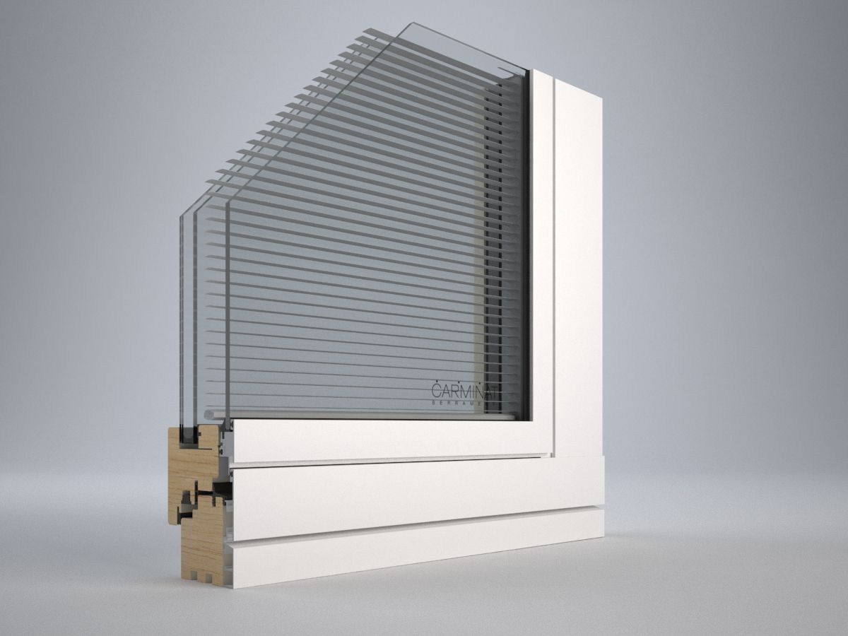 Алюминиевые и деревянные раздвижные двери-окна Carminati Venice 90 ARCH-00153243 - Вид №2