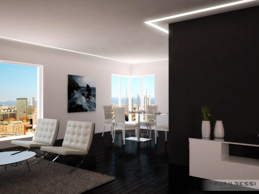 Profilgessi 2 плоских светодиодных профиля с отраженным светом Illuminazione sun-id-1432786 - Вид №7