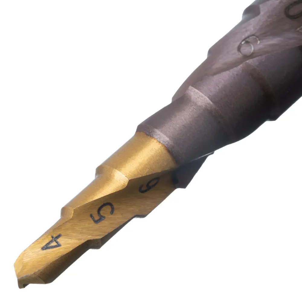 Ступенчатое сверло по металлу Denzel 723612 4-12 мм 89433279 STLM-1562924 - Вид №2