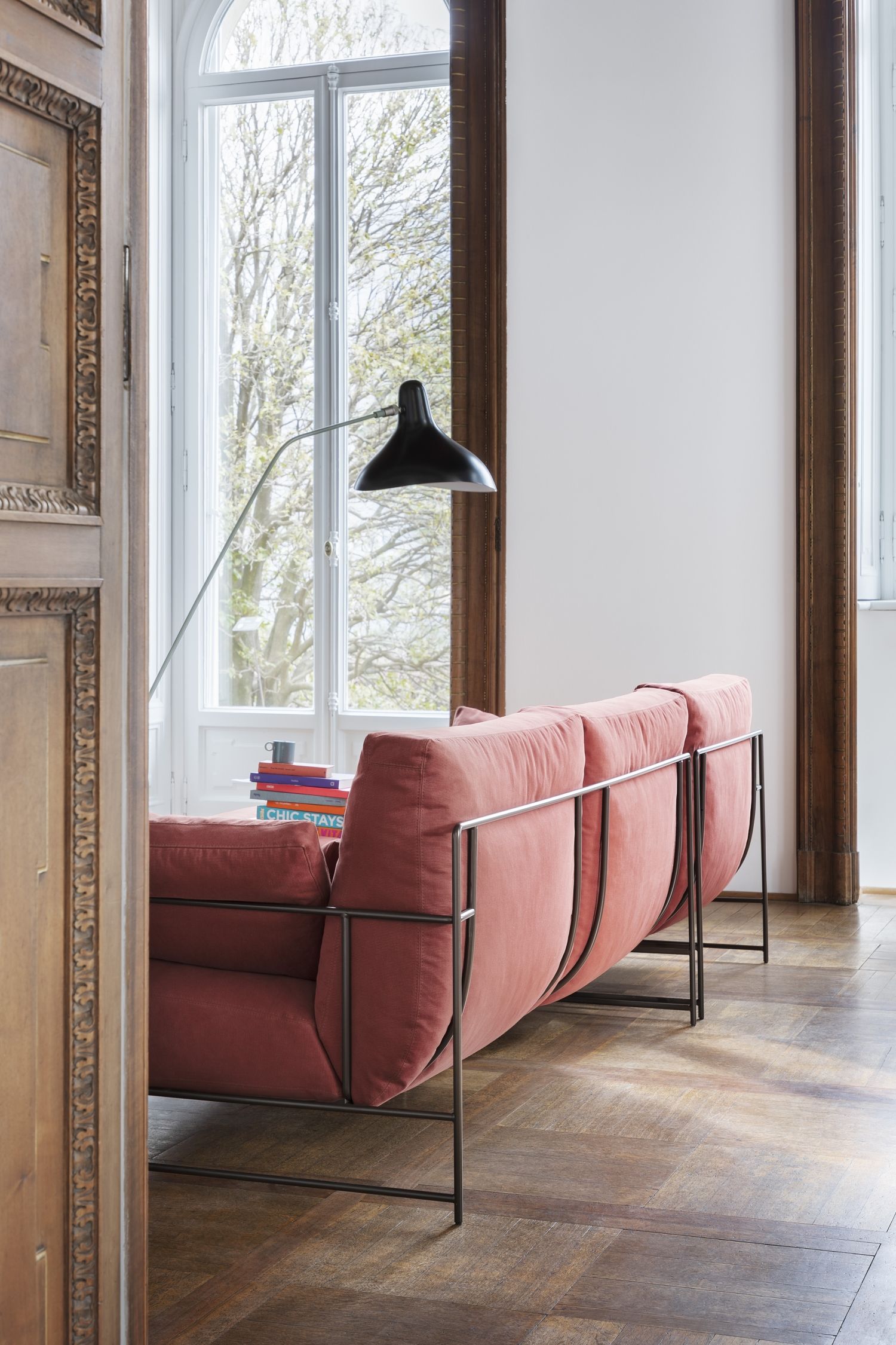 Съемный тканевый диван с полуостровом Désirée divani Rito ARCH-00009039 - Вид №1