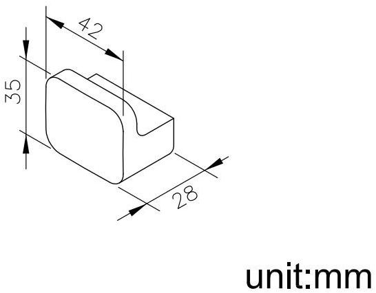 JUSTIME Крючок для полотенца из алюминия Dragon sun-id-1427407 - Вид №1