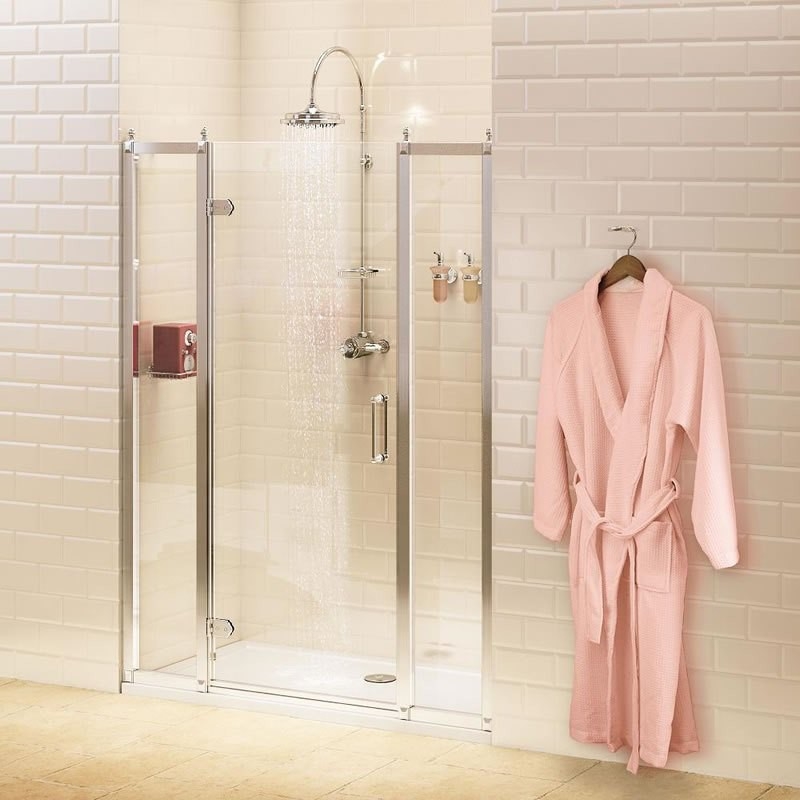 Дверь на петлях 90см с двумя доп.панелями по 30см  Burlington C21, C16, C16  - Вид №1