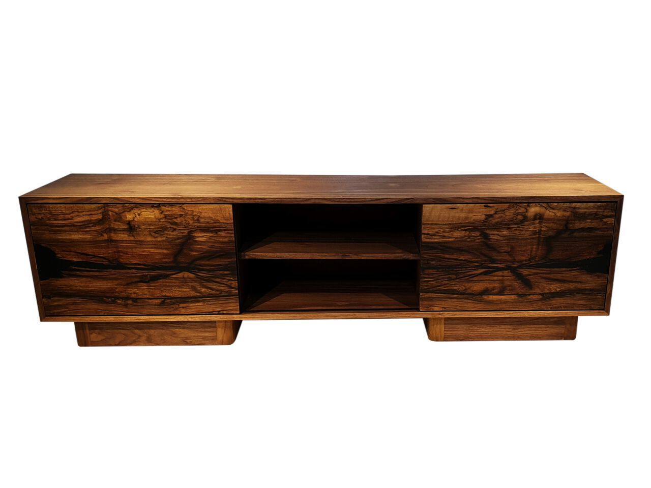 Мебель для телевизора из смолы и орехового дерева Legnor LEG2408784 ARCH-00136006 - Вид №4