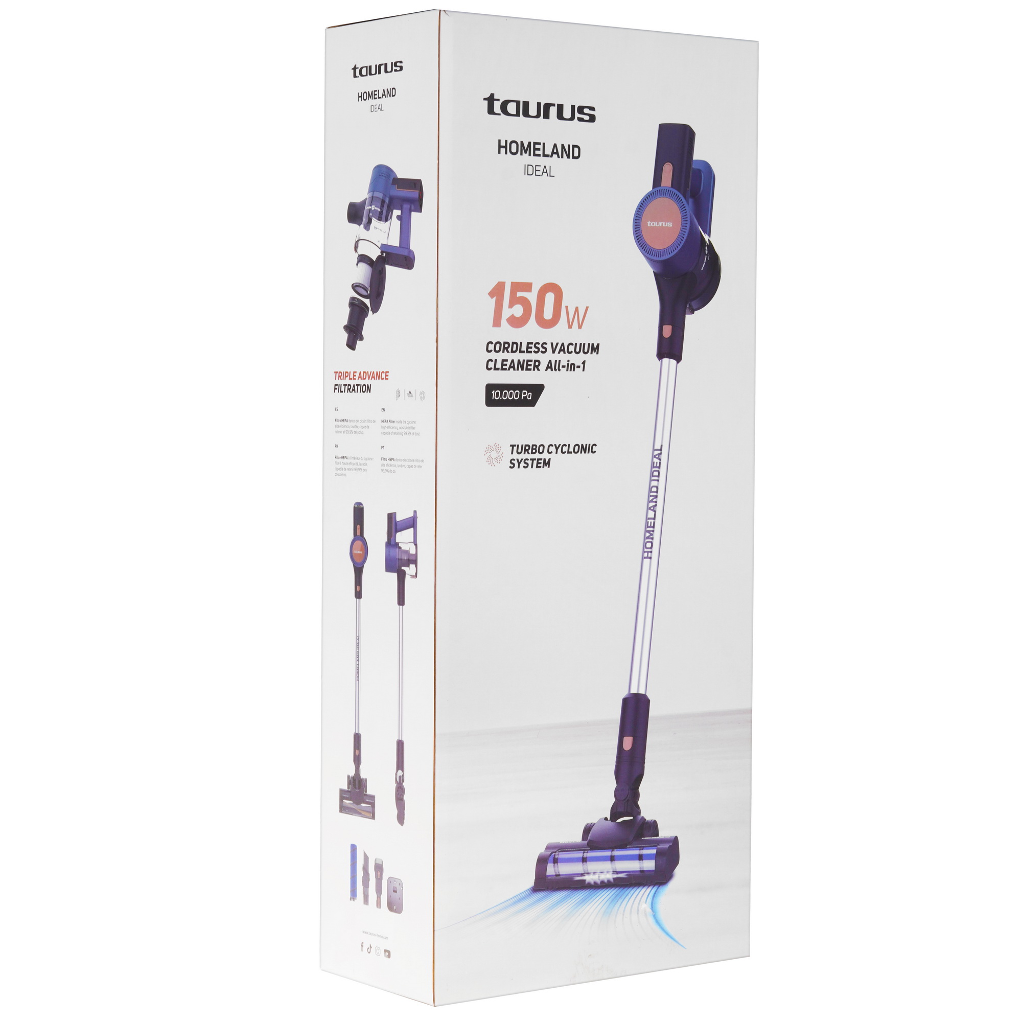9168794 Пылесос  вертикальный  Taurus Homeland Ideal  синий STDN-0011298 - Вид №9