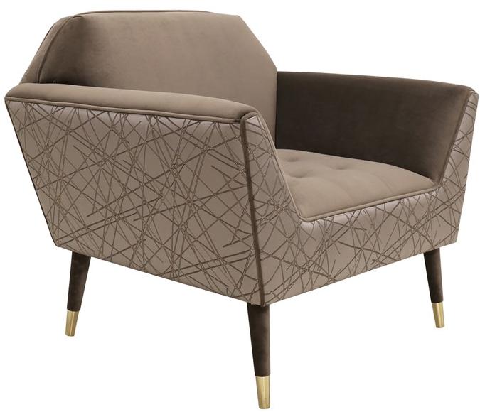 ANA ROQUE INTERIORS Кресло из ткани с подлокотниками Luxury sun-id-1372811 - Вид №1