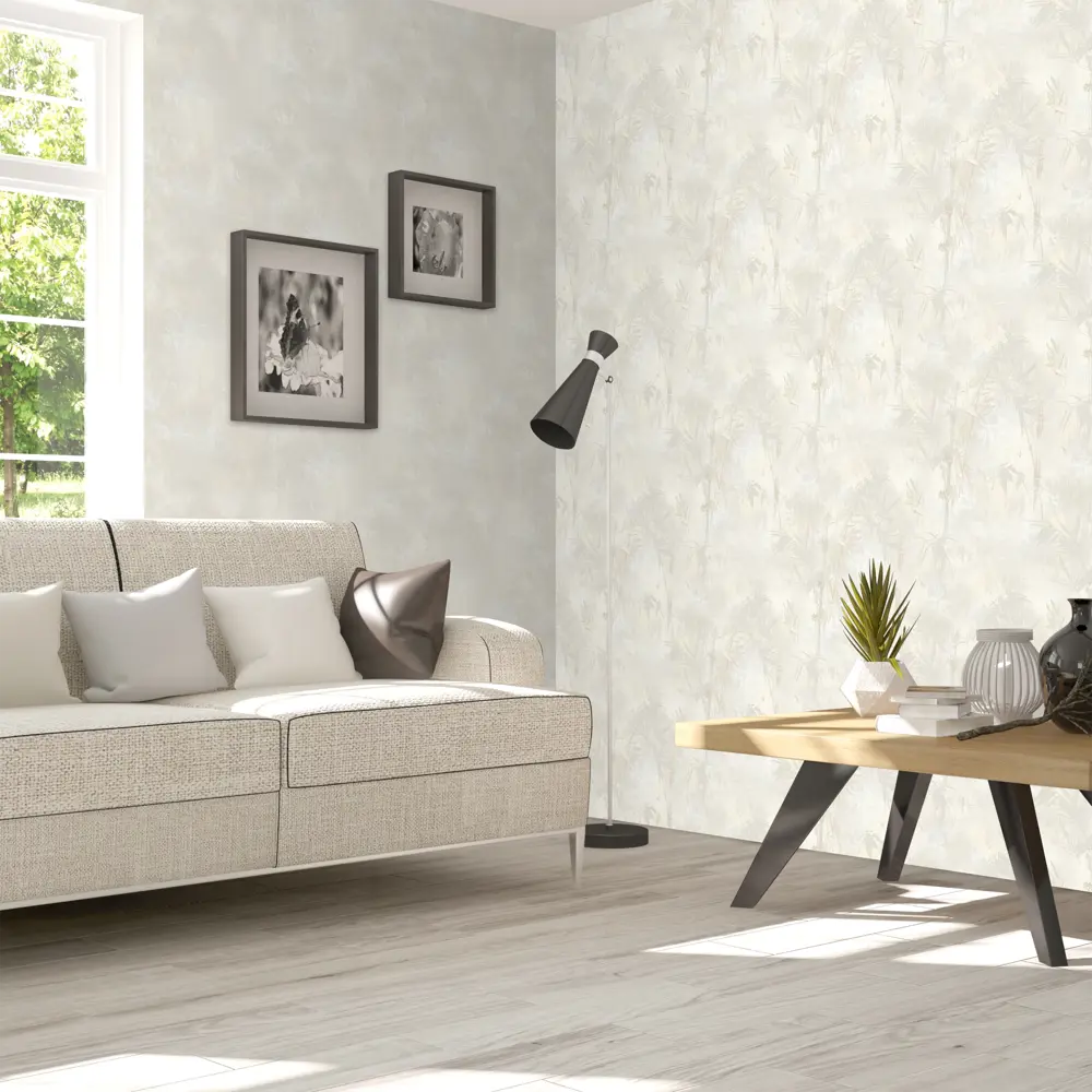 Обои флизелиновые Ateliero Bamboo бежевые 1.06 м At281392 STLM-2105543 - Вид №3