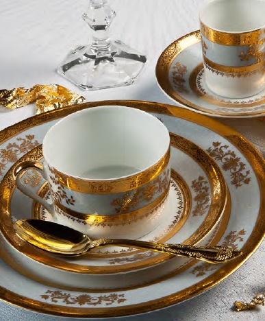 Orsay Сервиз, фарфор Deshoulieres Santreyd 