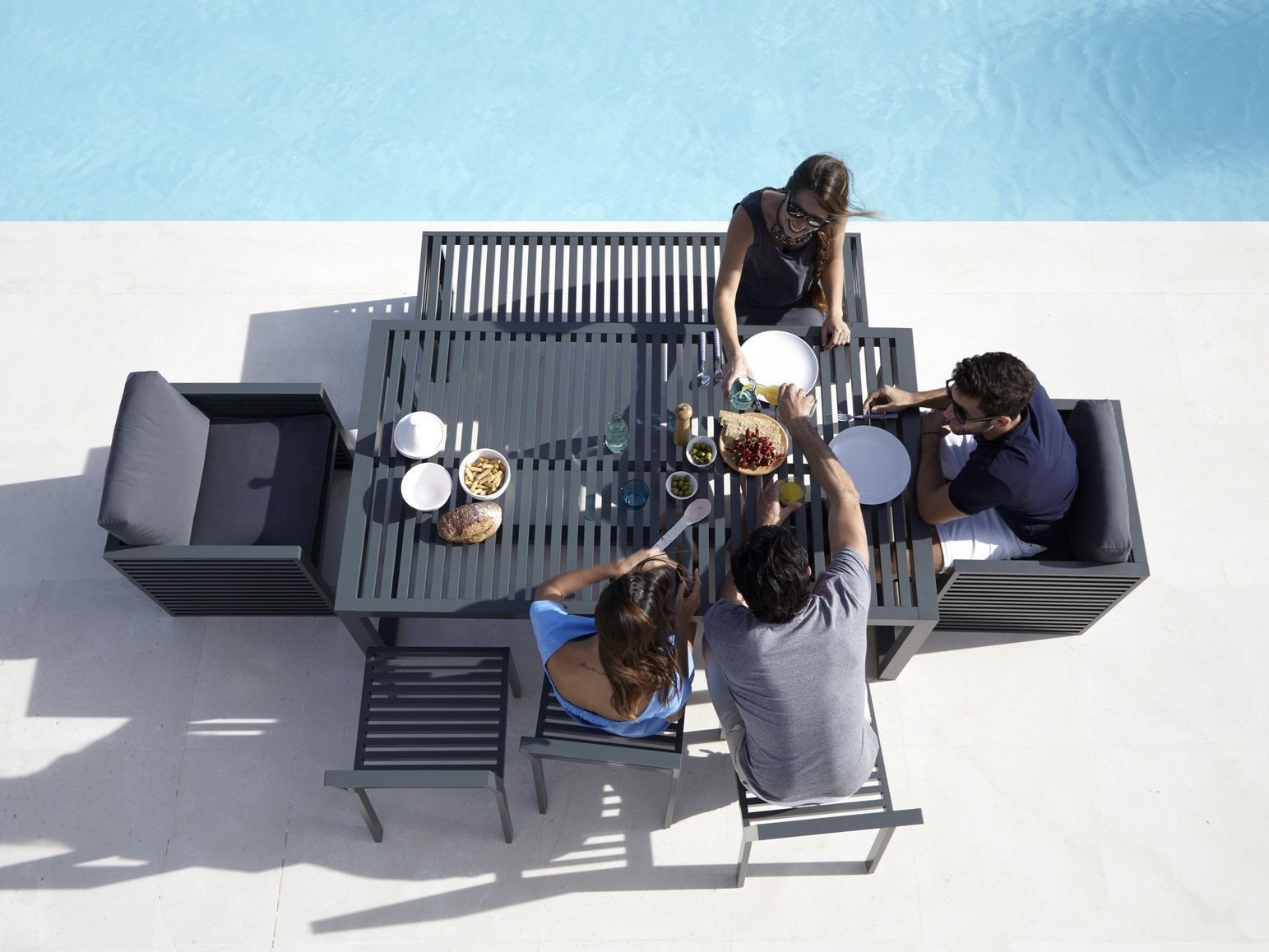 Алюминиевый садовый стул GANDIABLASCO ДНК ARCH-00152654 - Вид №10