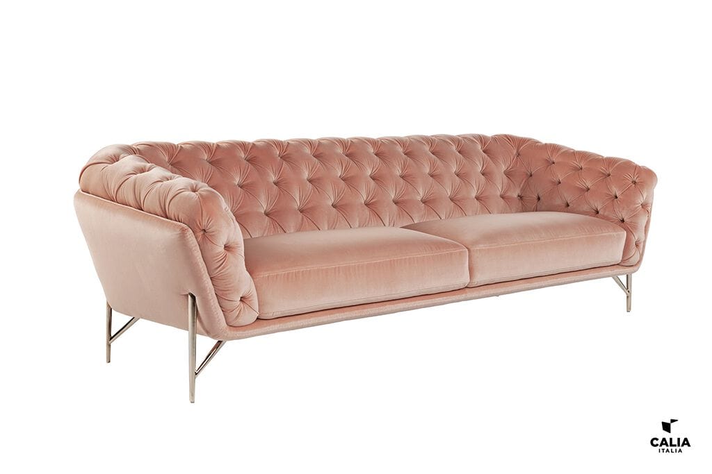 3-местный капитонный диван Calia Italia Superior ARCH-00126901 - Вид №1