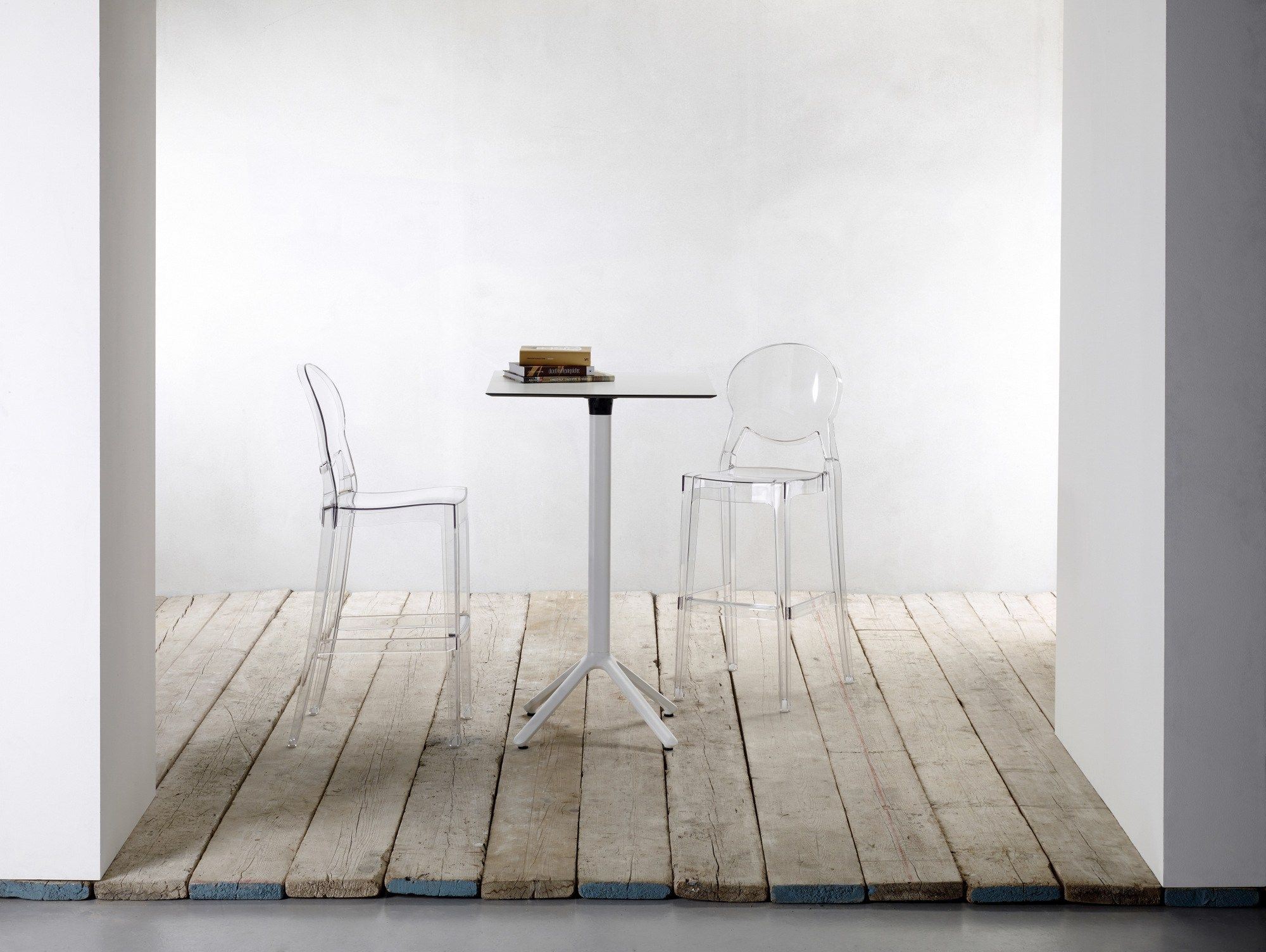 Высокий квадратный стол с алюминиевым откидным верхом S-CAB Nemo ARCH-00141500 - Вид №2