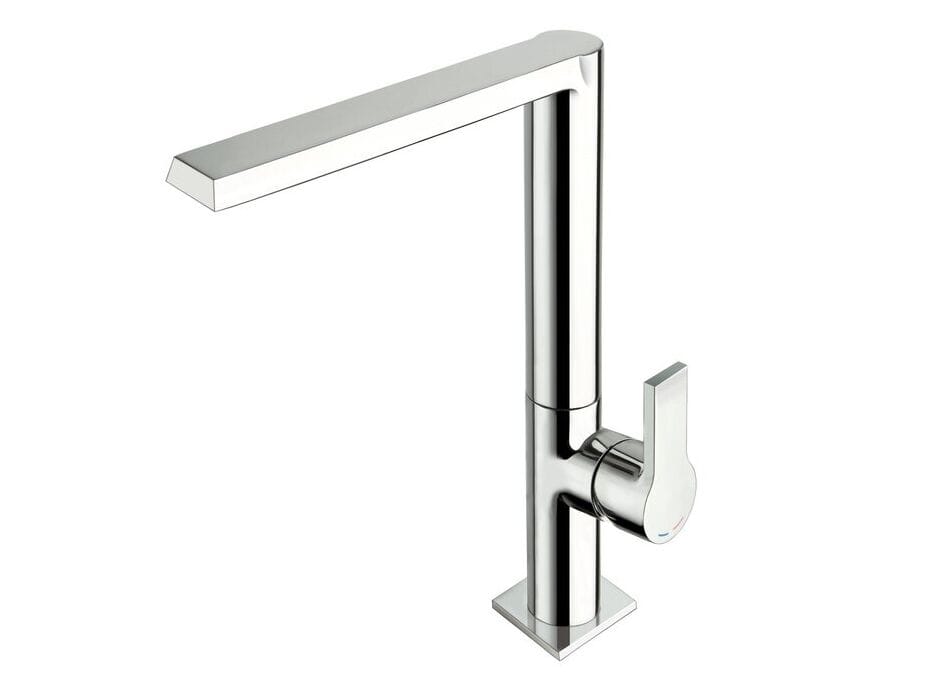 Однорычажный смеситель для кухни с поворотным изливом CRISTINA Rubinetterie кухня-современная коллекция ARCH-00057548