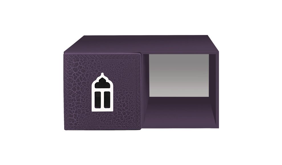 Полка детская горизонтальная "Венеция-1" МАНДАРИН ВЕНЕЦИЯ 178672 Красный Santreyd - Вид №1