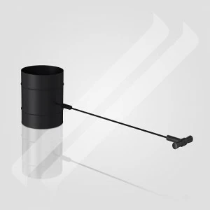 Шибер поворотный для камина MAGMA 130 мм.