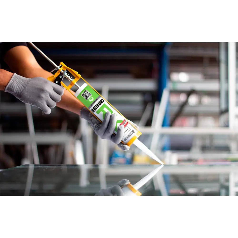 Герметик силиконовый Rx formula санитарный уксусный прозрачный 280 мл STLM-2122290 - Вид №3