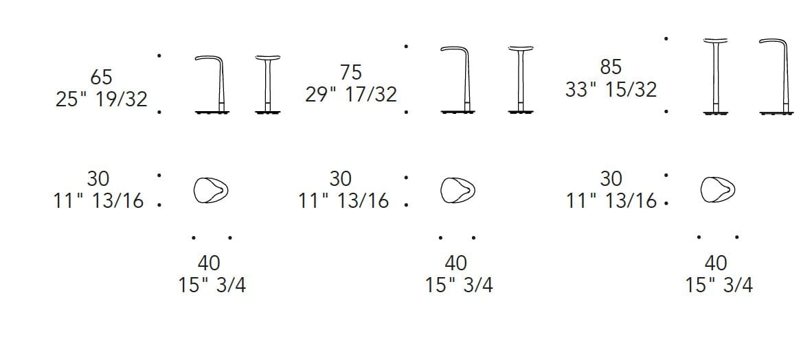 Стеклянный журнальный столик REFLEX LOTO 40 ARCH-00132014 - Вид №3