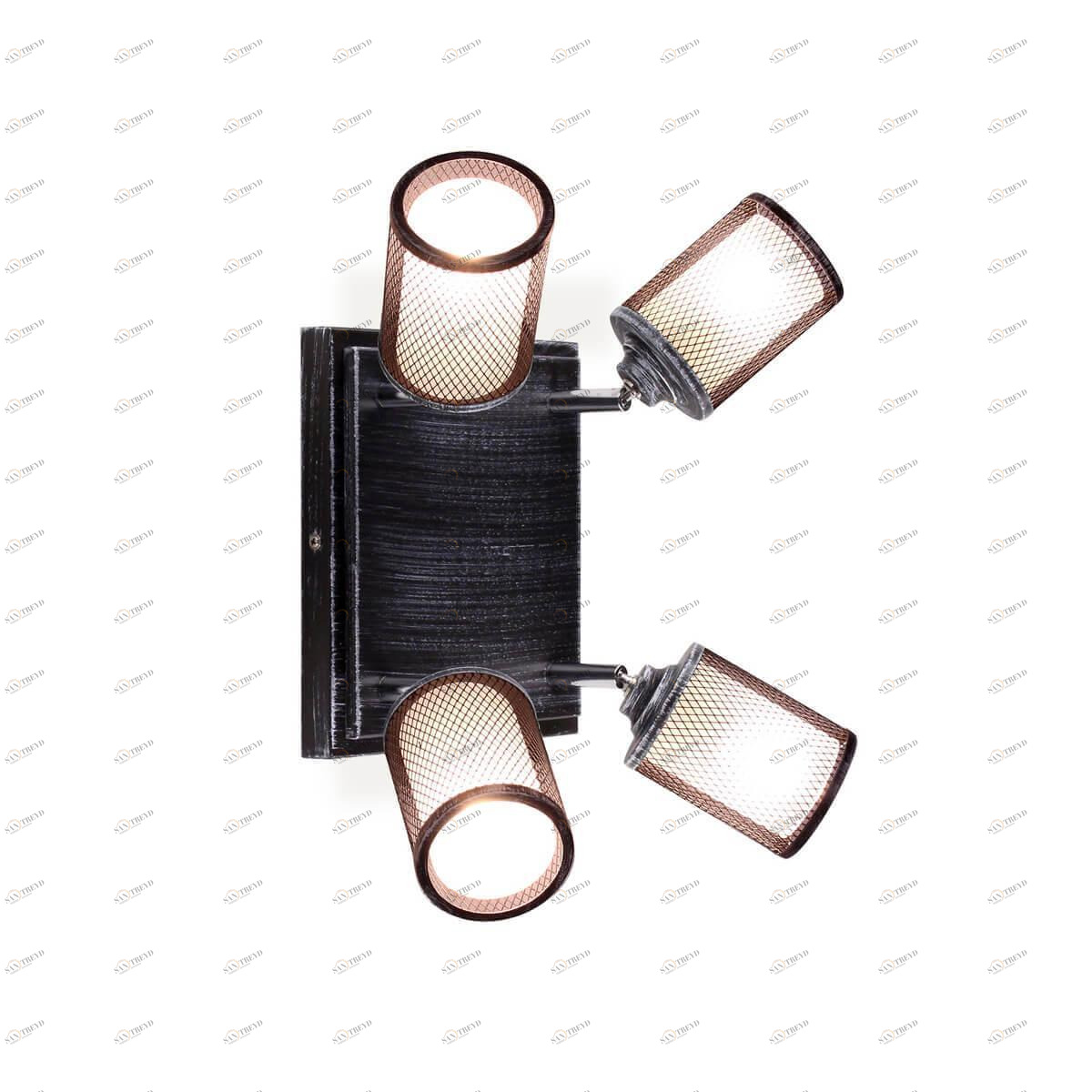 Спот потолочный на 4 лампы серый "Робин" CL535541 CITILUX РОБИН 00-3923956 Серый 