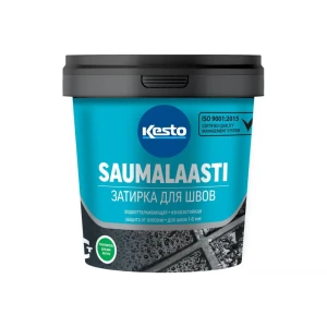 91528697 Затирка цементная Kesto Saumalaasti №48 графитово-серый 1 кг STLM-0947165
