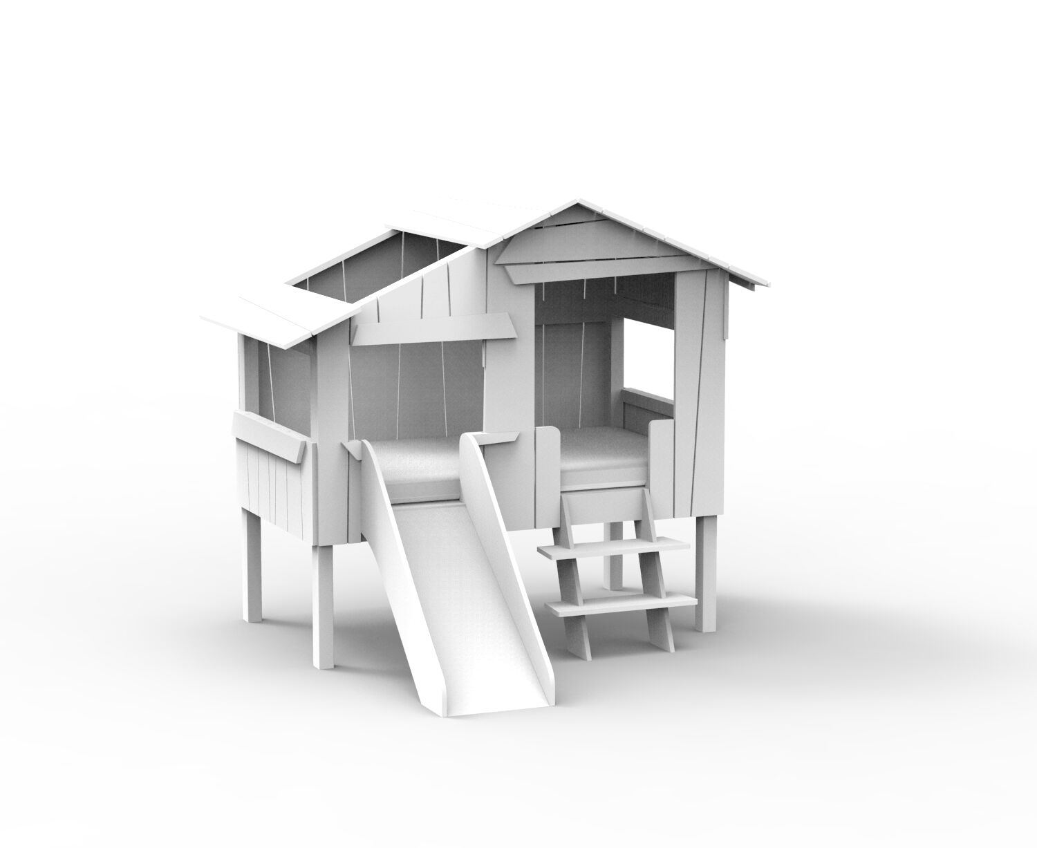 Кровать-чердак из МДФ Mathy by Bols TREEHOUSE BEDS &amp ARCH-00114895 - Вид №10