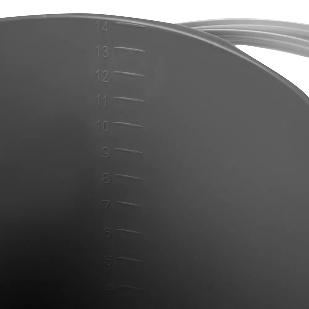 Ведро с крышкой вишневое 14 л MARTIKA STLM-2181239 - Вид №3