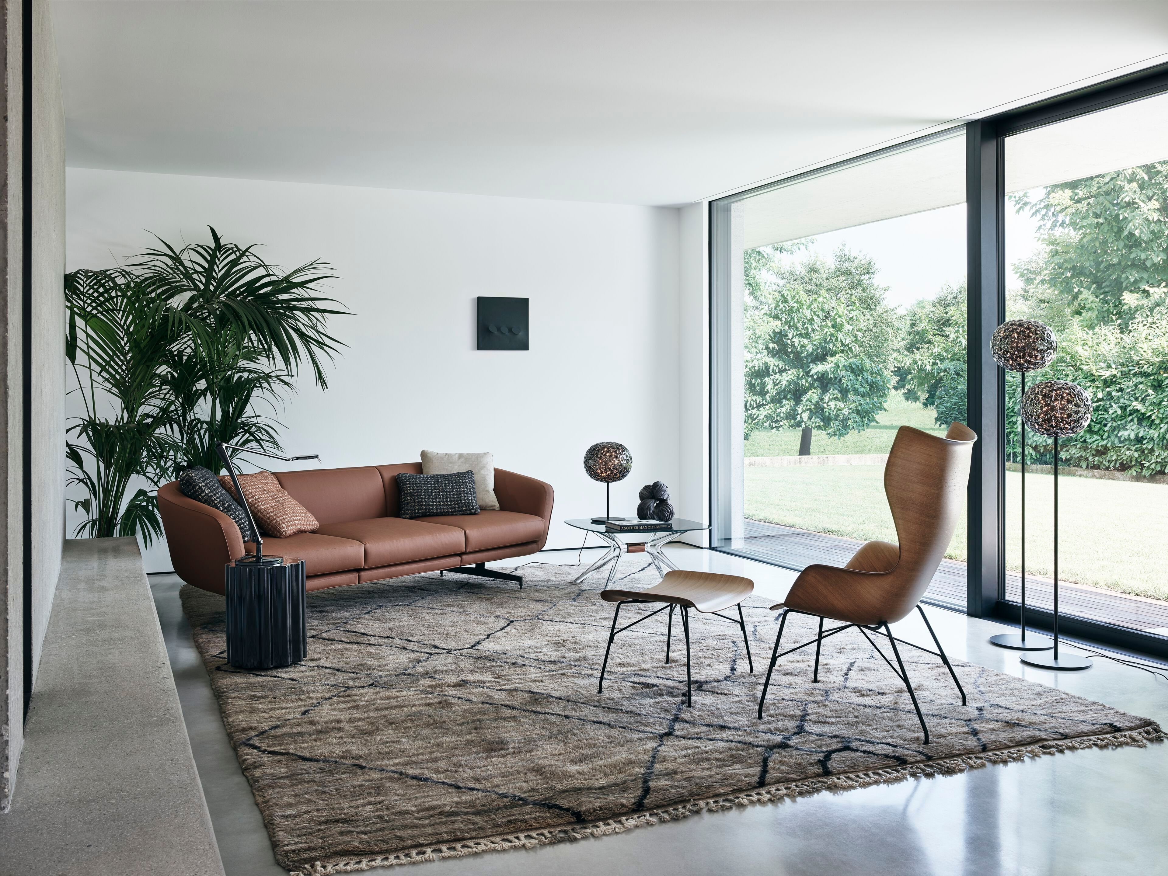 Стул из ясеня с подлокотниками Kartell Smart Wood ARCH-00047442 - Вид №8