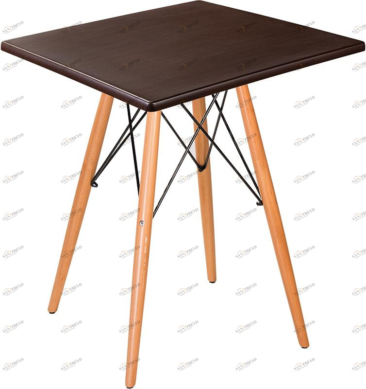 30791 Стол Eames woodS wenge R-HOME 860419+170505wenge