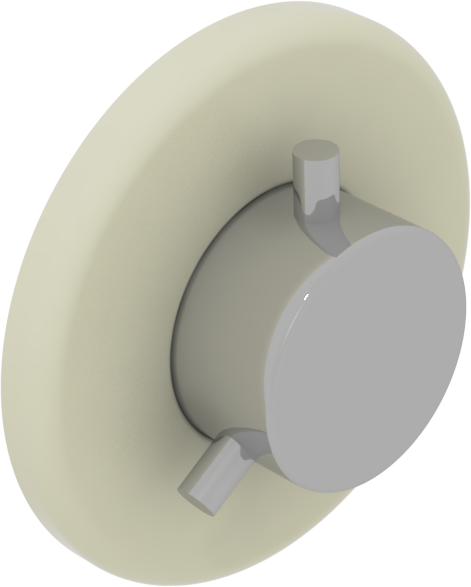 DEVCE2V15 Переключатель для душа/ванны 2 потока GSG CERAMIC TOUCH