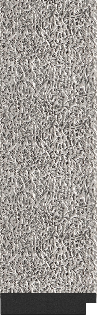 BY 4109 Зеркало с гравировкой в багетной раме - чеканка серебряная 90 mm EVOFORM Exclusive-G - Вид №3