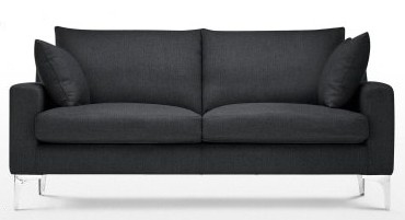 Диван Collar прямой черный ICON DESIGNE ДИЗАЙНЕРСКИЕ 178079 Черный  - Вид №1
