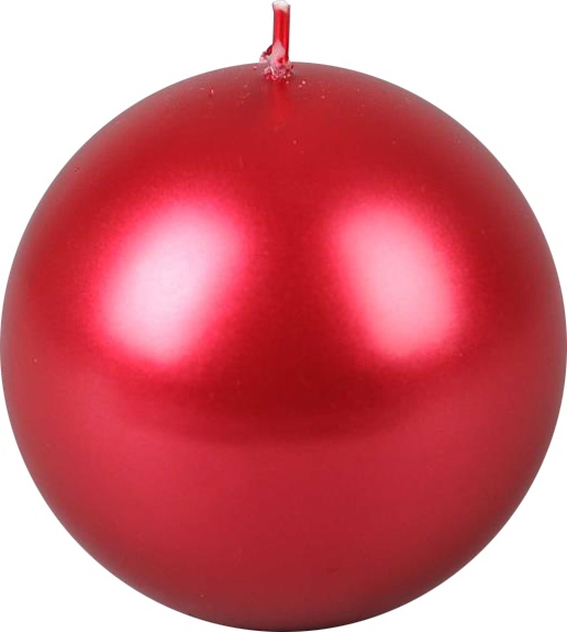 10602862 Luz your senses Свеча-шар Luz your senses 8см (красный) Парафин 