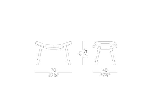 Тканевая подставка для ног Lapalma AUKI ARCH-00048265 - Вид №4