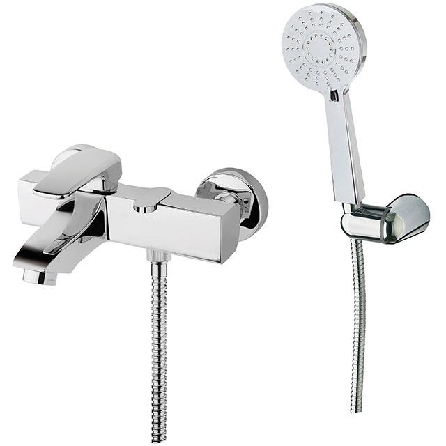 KI850101015 Смеситель для ванны , хром Webert Kimono