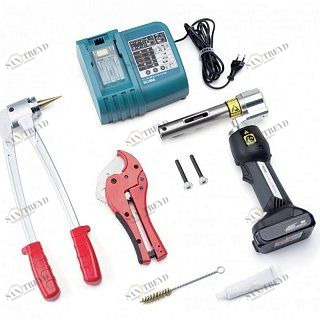 Комплект аккумуляторного гидравлического инструмента REHAU RAUTOOL A-light2 203597