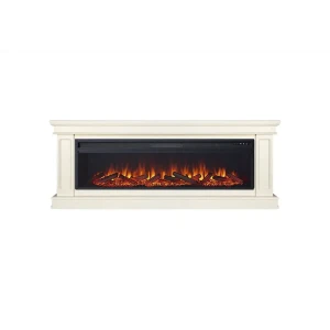 Каминокомплект Royal Flame Geneva с очагом Vision 60 1.5 кВт цвет слоновая кость