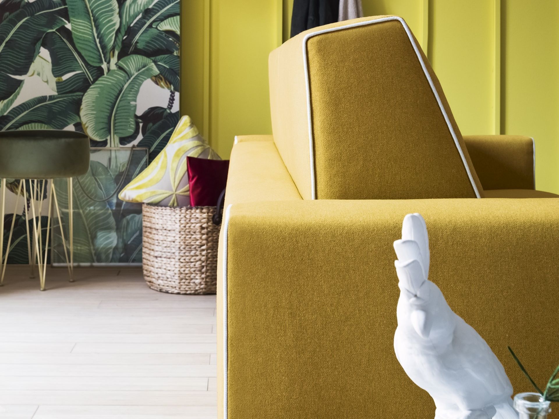 Двуспальный диван-кровать из ткани Felis Day &amp ARCH-00038138 - Вид №5