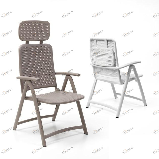 Nardi Раскладной шезлонг с подлокотниками  314 