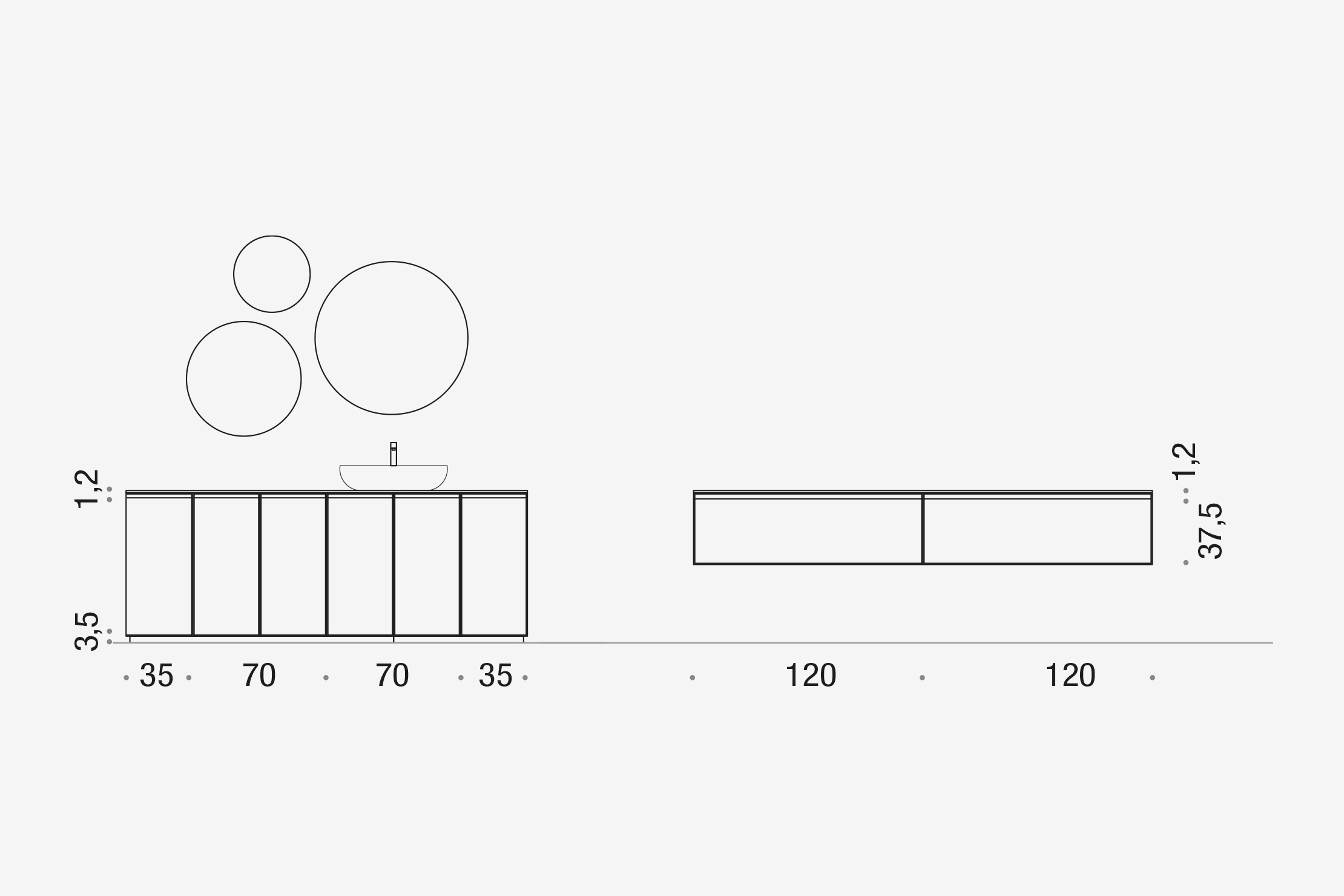 Комплект мебели 07 Arcom Shape STARC128 - Вид №5