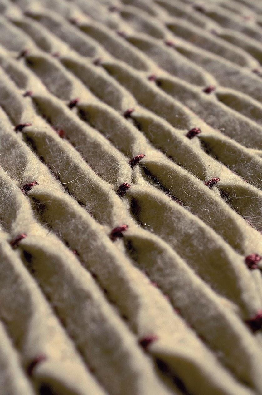 Warli Ковер ручной работы из ткани Intrecciati sun-id-1375361 - Вид №1